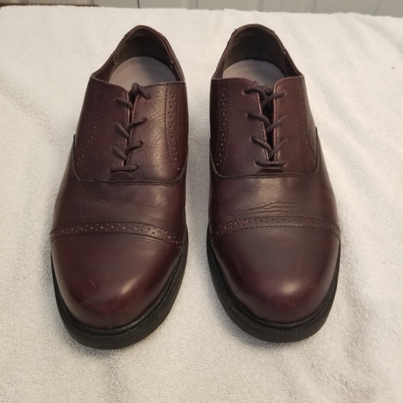 Nunn Bush Other - Nunn Bush Comfort Gel Oxford Men Lace Up Dress Shoes Brown 10M Genuine Leather